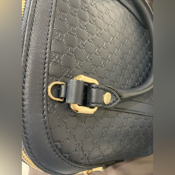 New Gucci Mini Microguccissima Dome Handbag - Picture 5 of 12